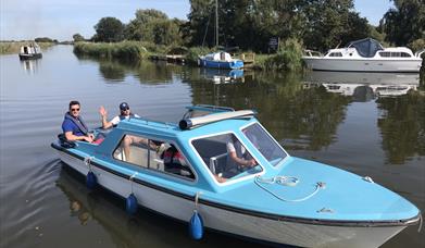 Day boat hire Norfolk Broads